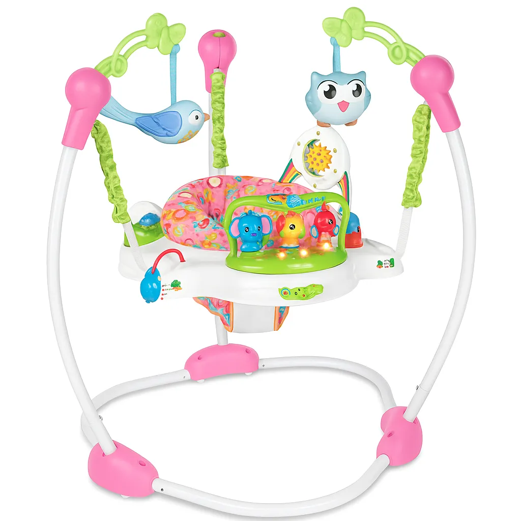 3-in-1 Baby Bouncer - Walker, Spinner, Toy Center