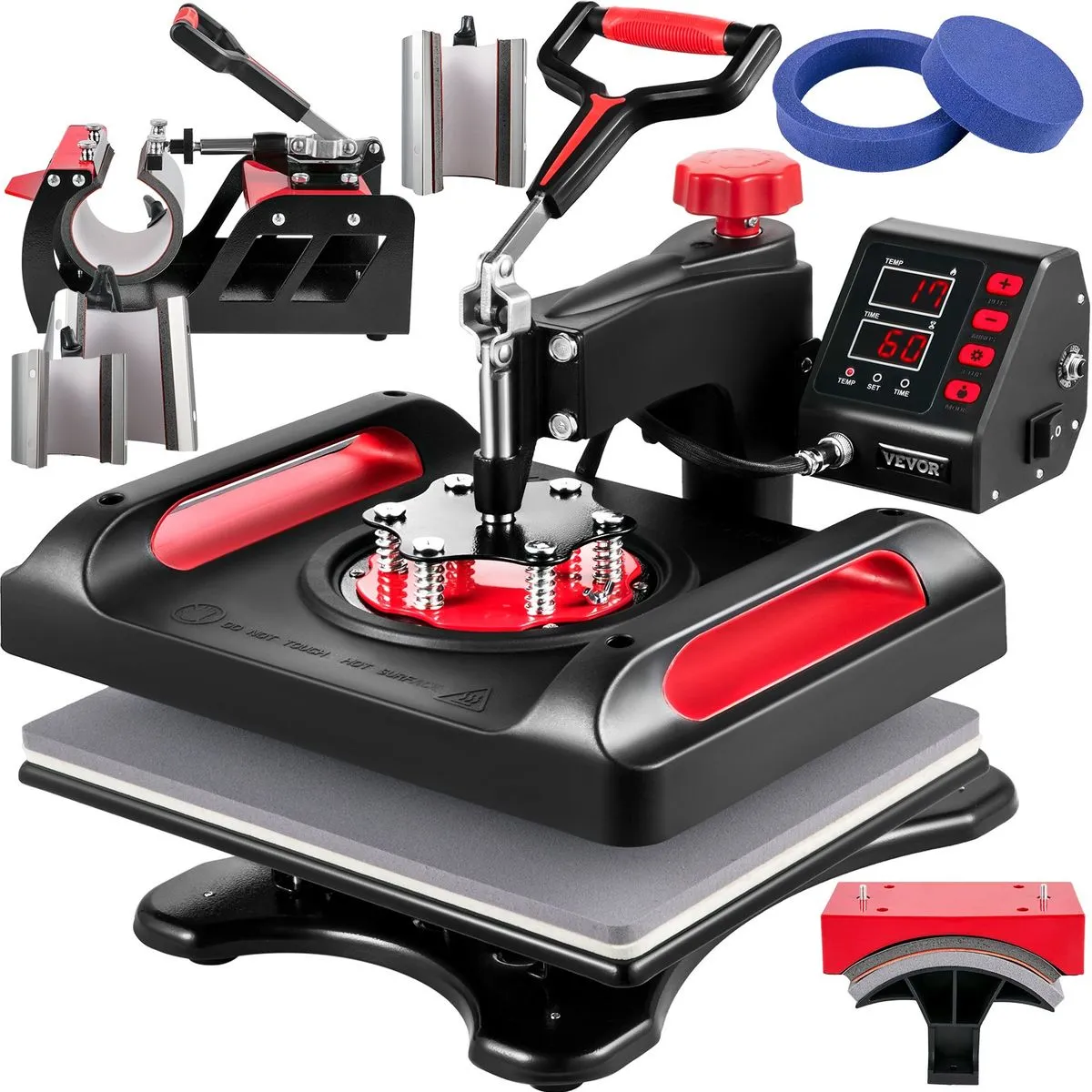 Heat Press 12x15 Inch, 8 in 1 Heat Press Machine with 30 OZ Tumbler Press