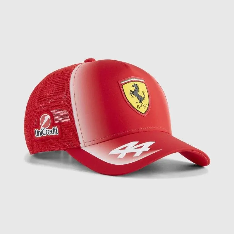 Scuderia Ferrari F1 Puma 2026 Lewis Hamilton Trucker Cap - Red