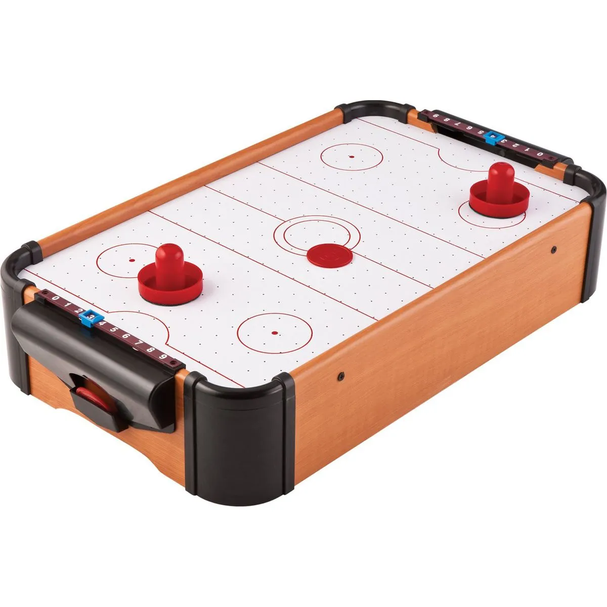 Mini Air Hockey Table Tabletop Game for Kids with 2 Strikers and 2 Pucks