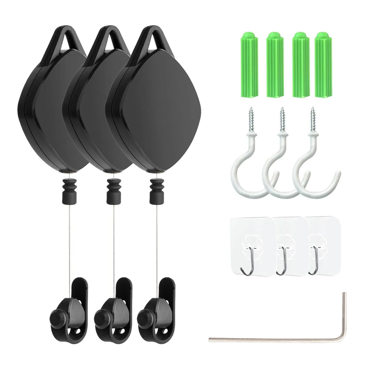 Retractable Ceiling Pulley VR Cable Management System