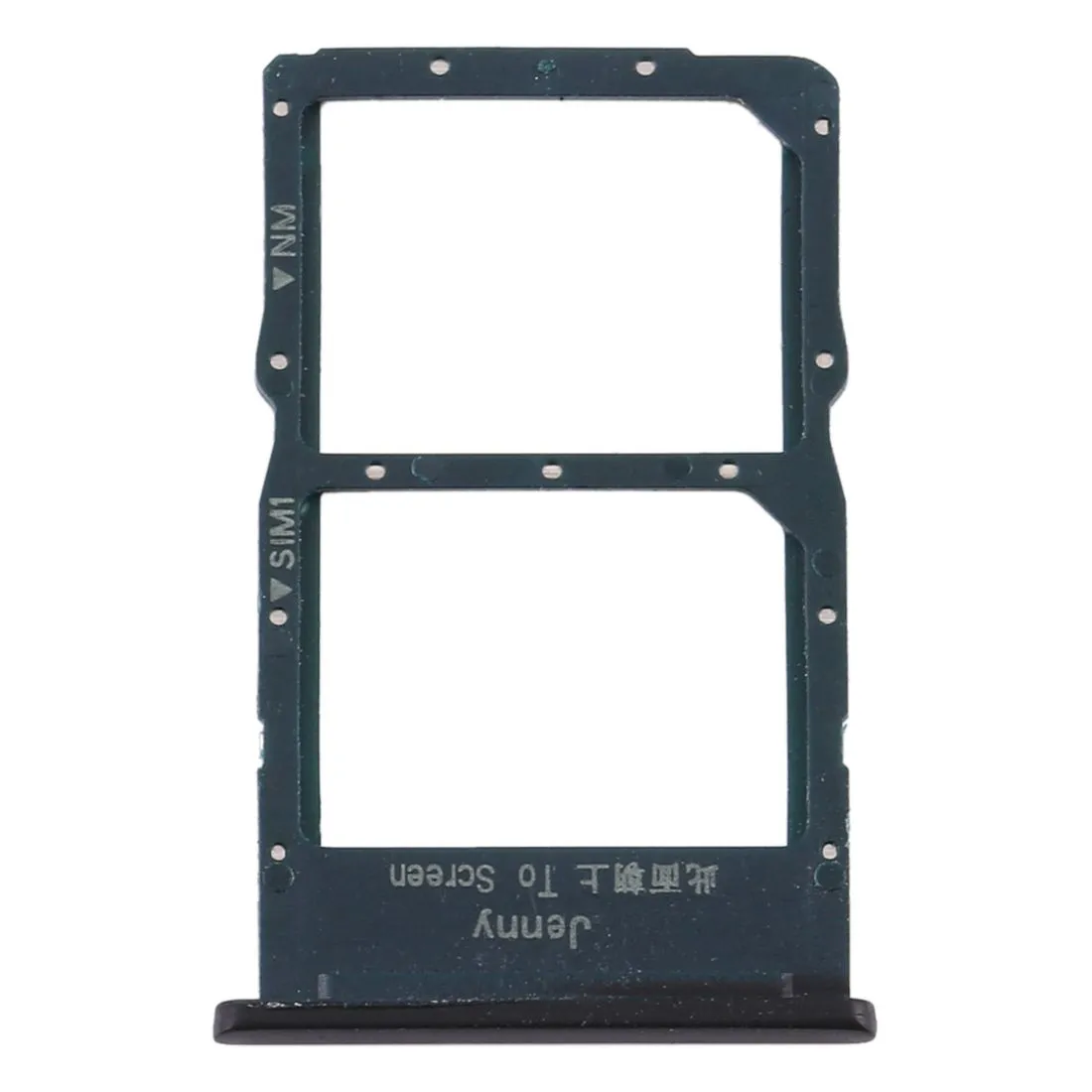 SIM Card Tray + NM Card Tray Compatible with Huawei P40 Lite