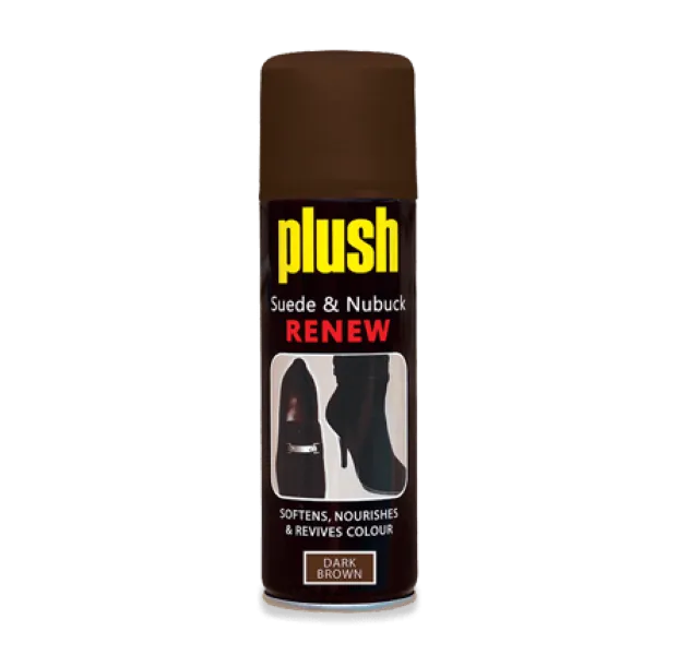 Plush Suede & Nubuck Renew Dark Brown 200ml