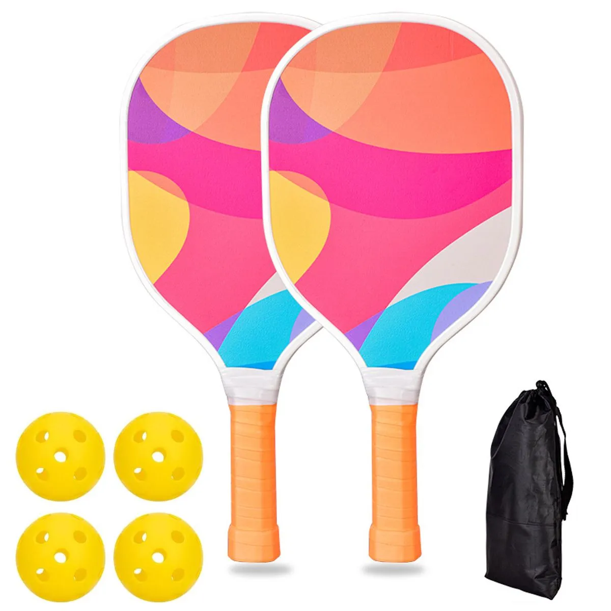 Pickleball Paddle Set - Pink