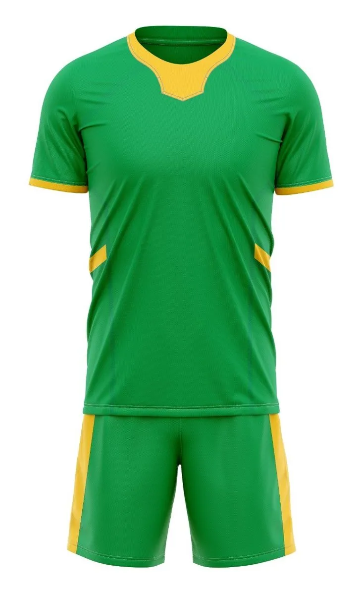 Ronex RC-1502 Rugby Full Team kit - Set of 22 - Adult - Emerald/Gold