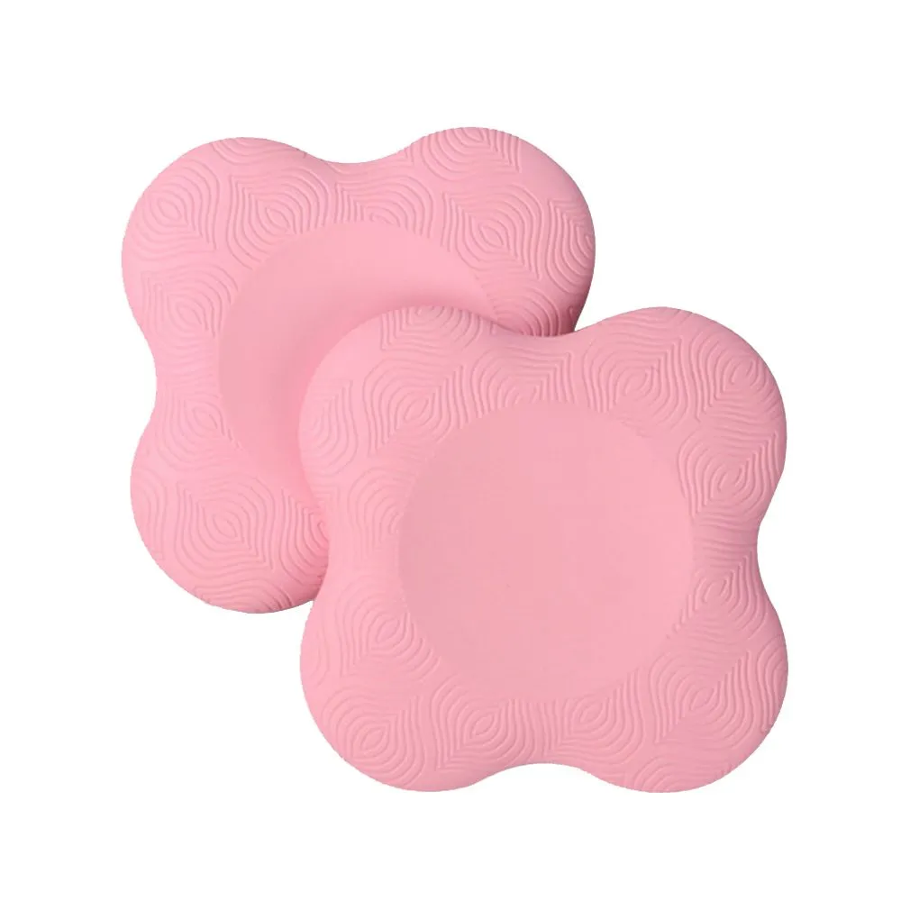 One Pair Yoga Knee Pads Support for Yoga & Pilates Excercise - Pink