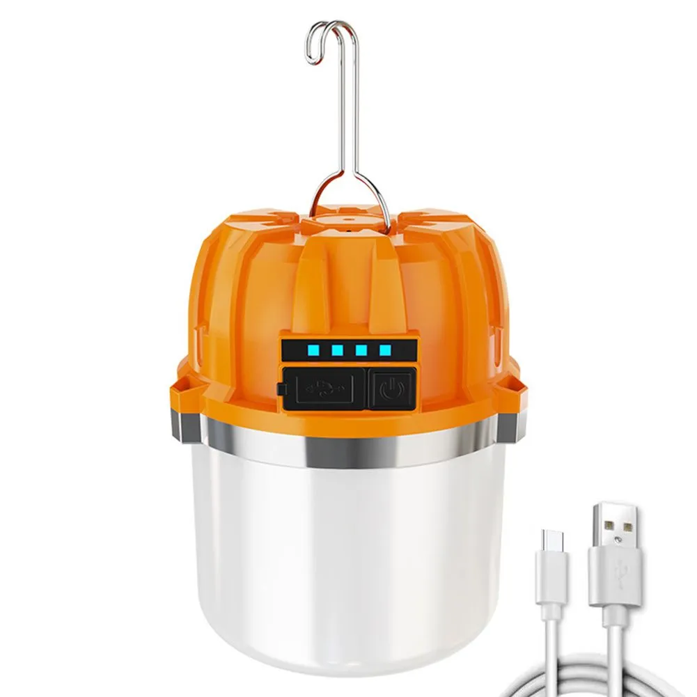 LED Camping Light Outdoor Camping BBQ Tents Hanging Lantern PowerBank