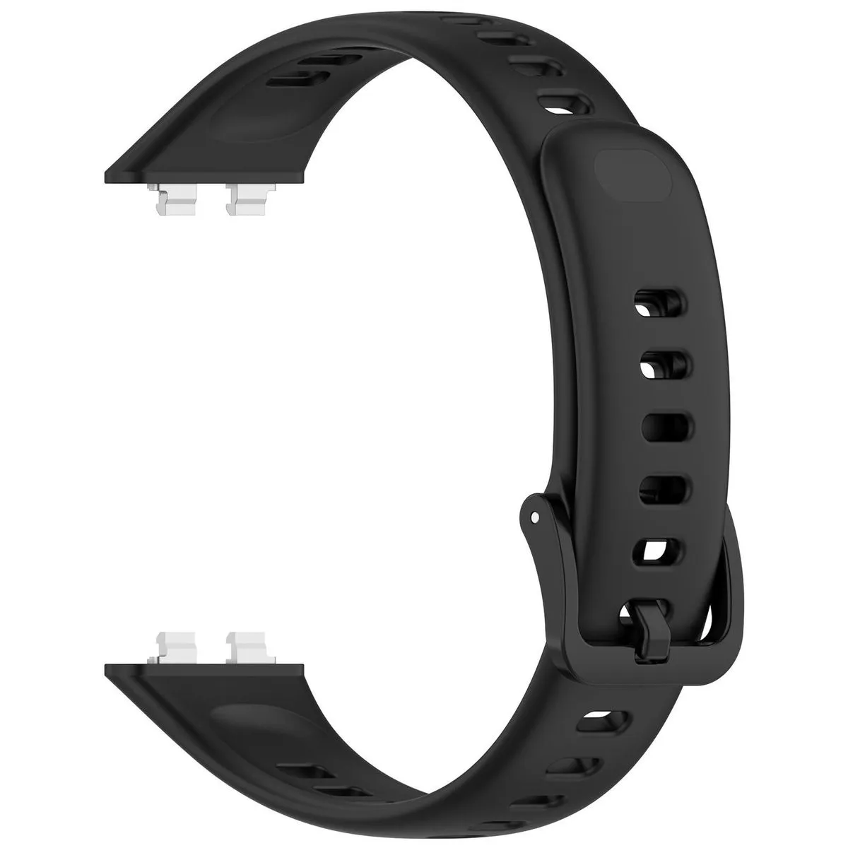 UGABUGA Silicone Watch Strap Compatible with Huawei Band 11 & Band 11 Pro - Black