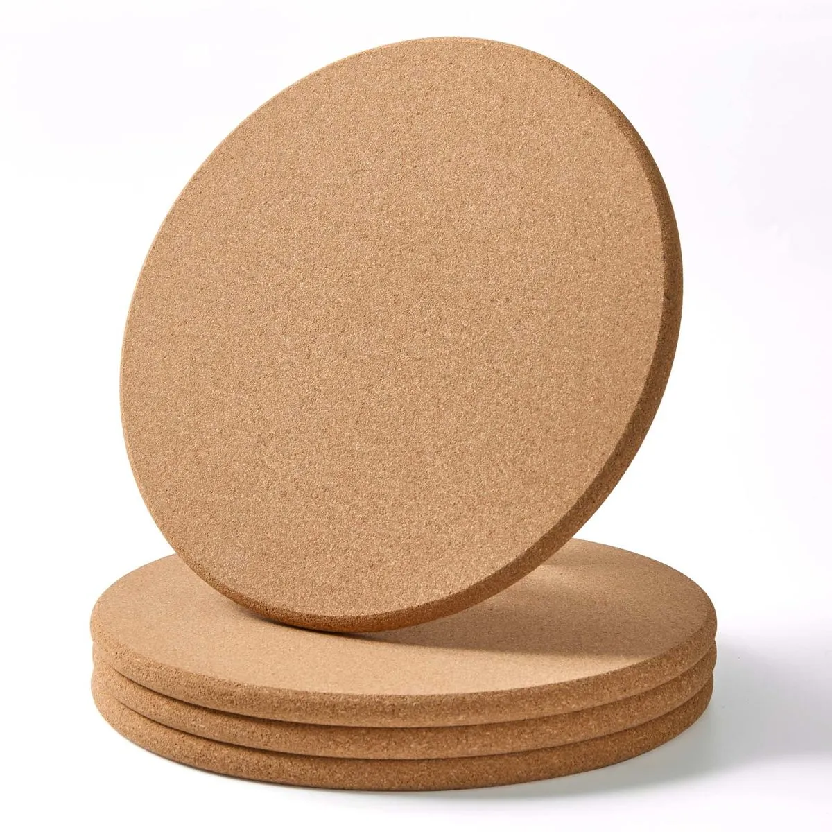 Chenshia Cork Trivet Placemats Cork Pads for Hot Plate & Pans Coaster - 4 Piece