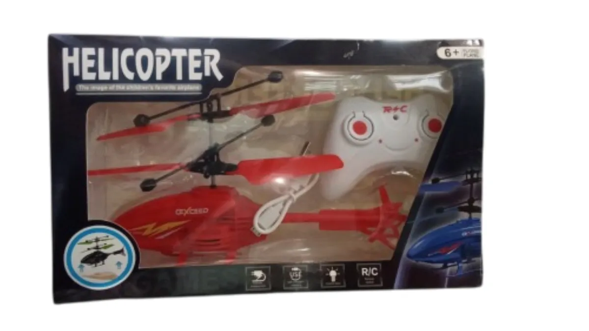 Helicopter Rc Exceed Best Drone Double Rotar Blades Red