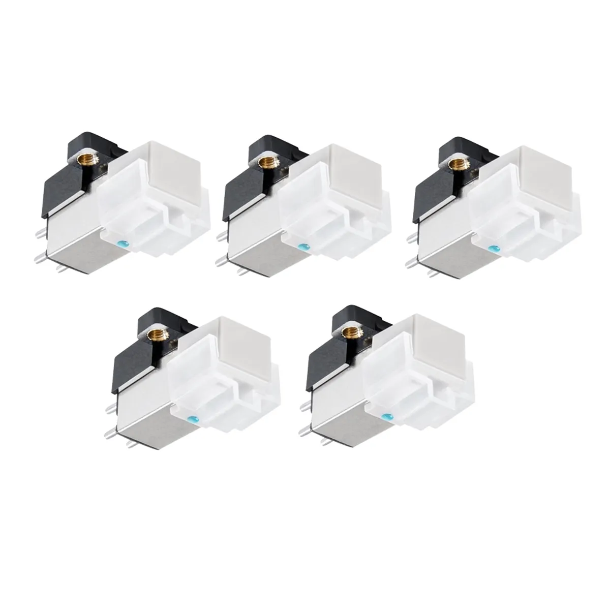 5PCS AT3600L LP Vinyl Record Dynamic Magnetic Cartridge Stylus for Turntab
