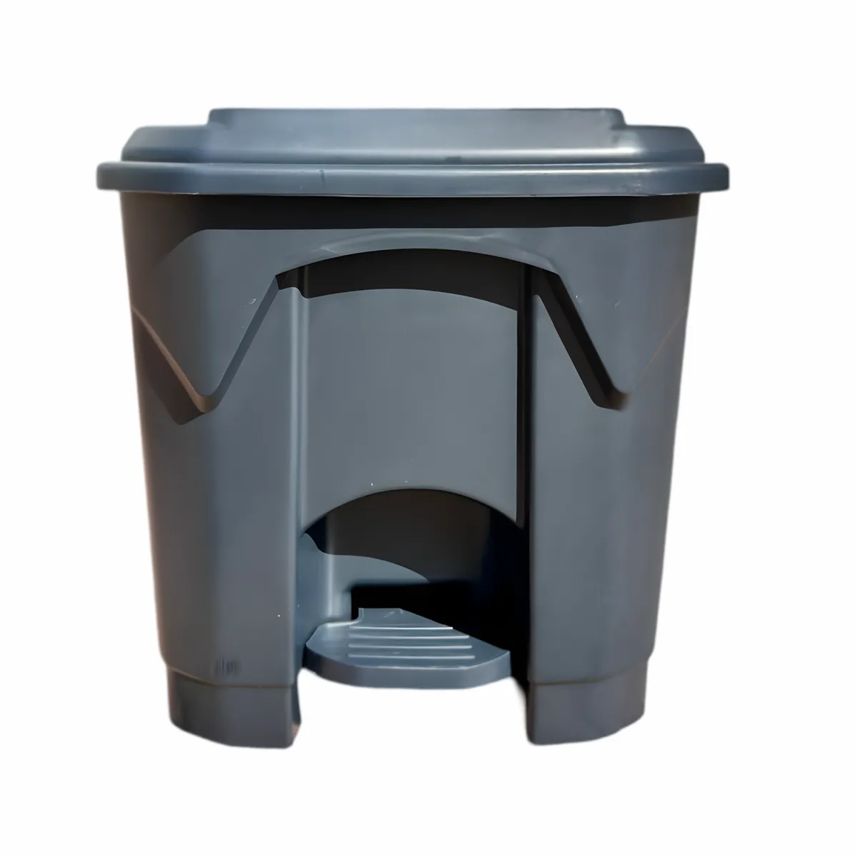 30Lt Waste Pedal Bin With Lid - Black