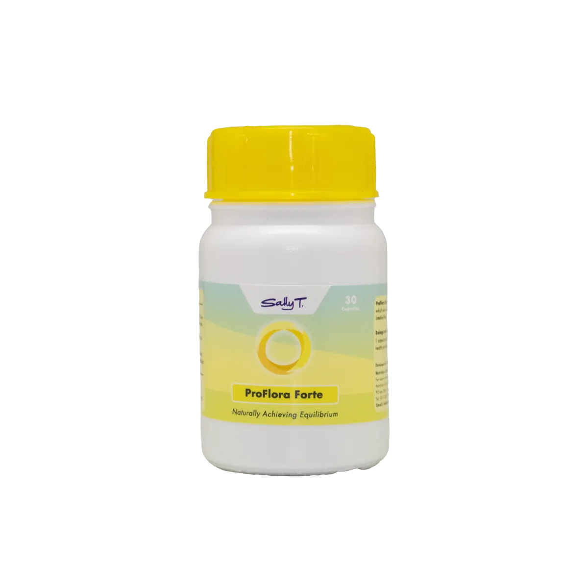 Sally T. ProFlora Forte - High Potency Probiotic & Prebiotic 30 Capsules