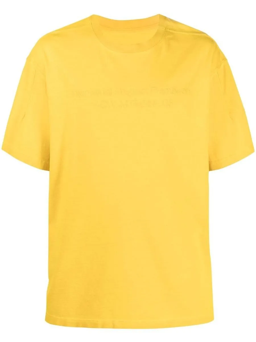 Dromex 100% Cotton Short Sleeve T-shirt - Yellow