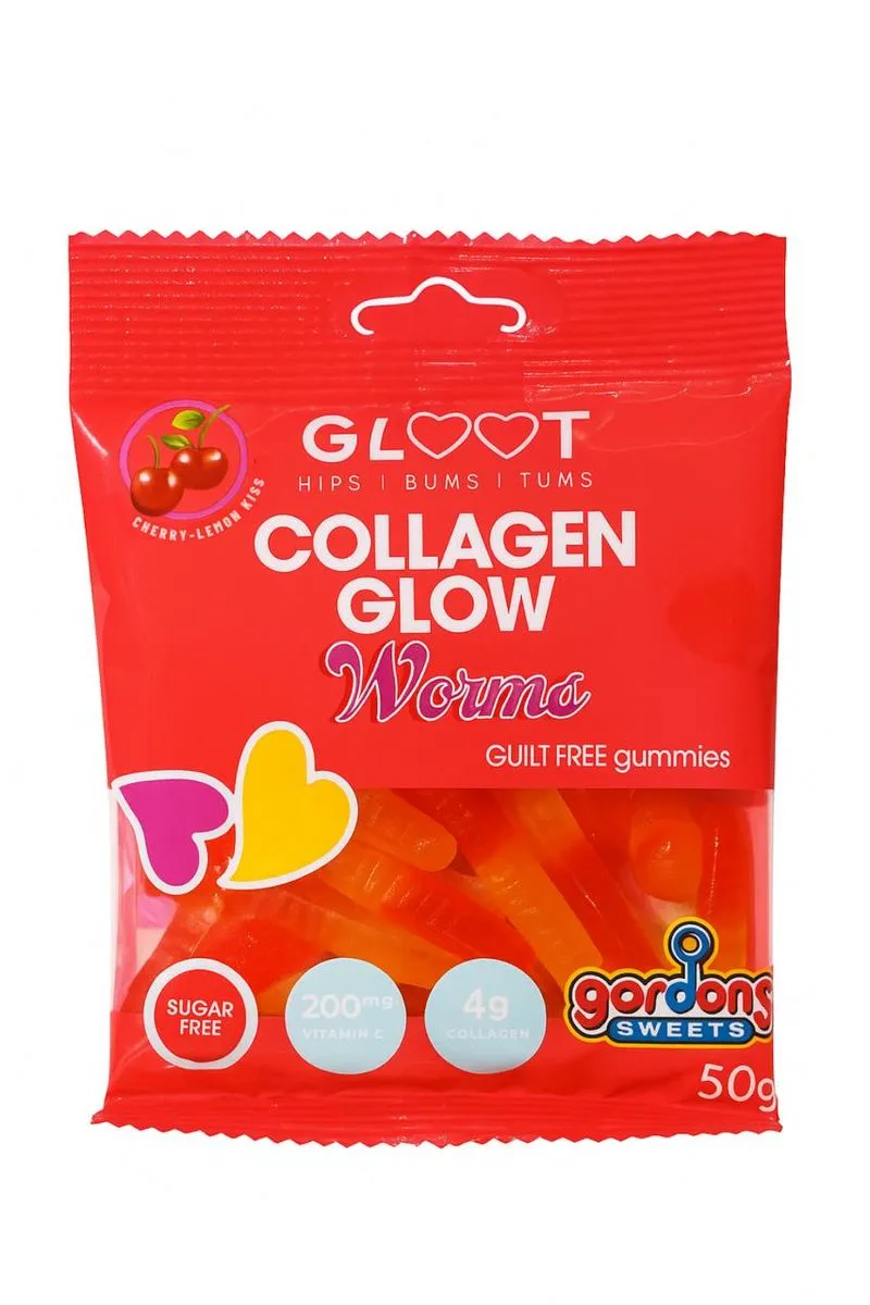 Gloot Collagen Glow Worms 12 Pack