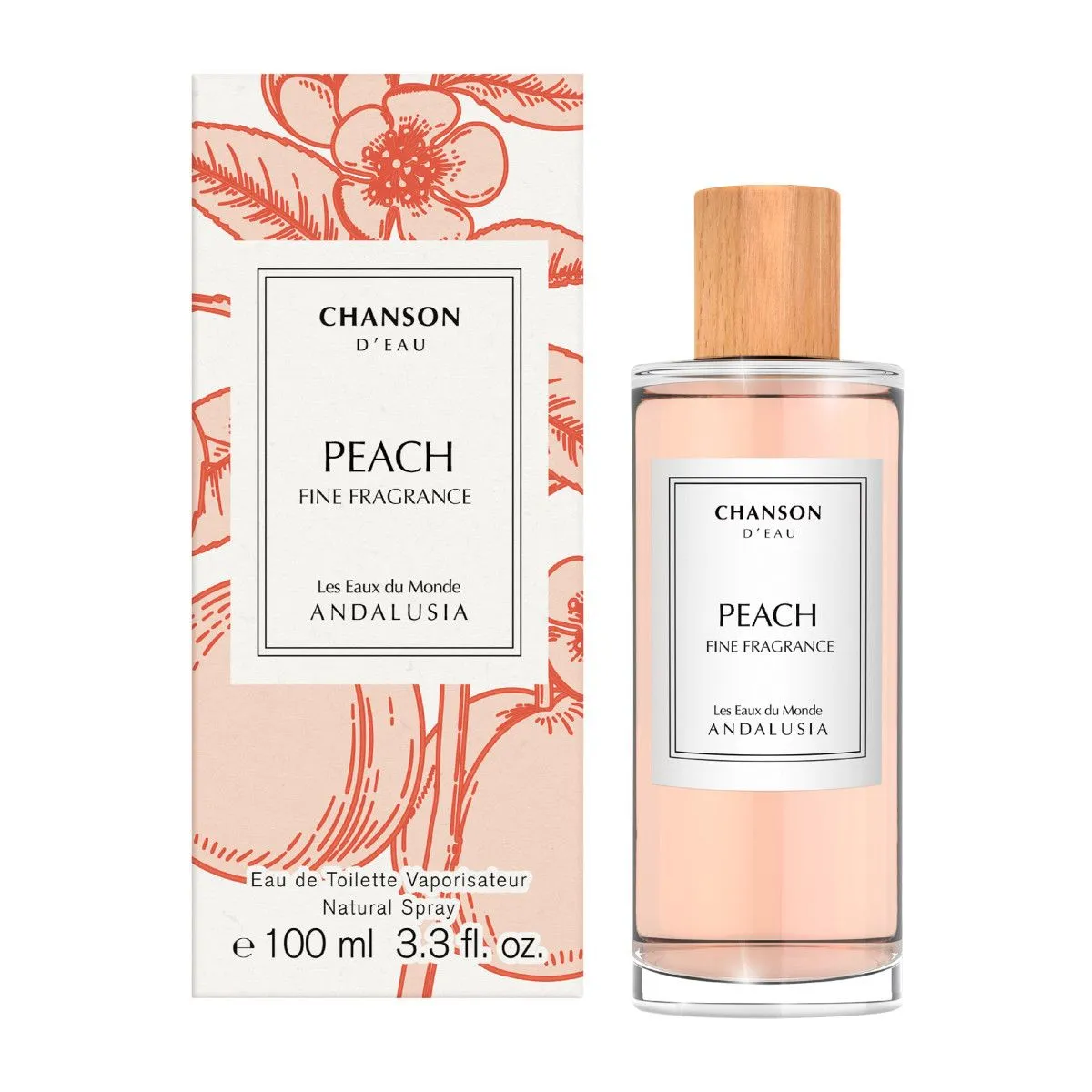 Chanson d'Eau Les Eaux du Monde Peach Eau de Toilette for Women 100ml