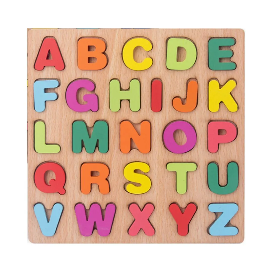 Educational Wooden Alphabet Toy Set