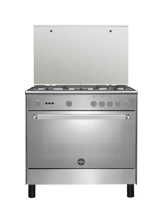 La Germania Classica Premio+ 90cm Full Gas Hob with Gas Oven & Gas Grill - Stainless Steel