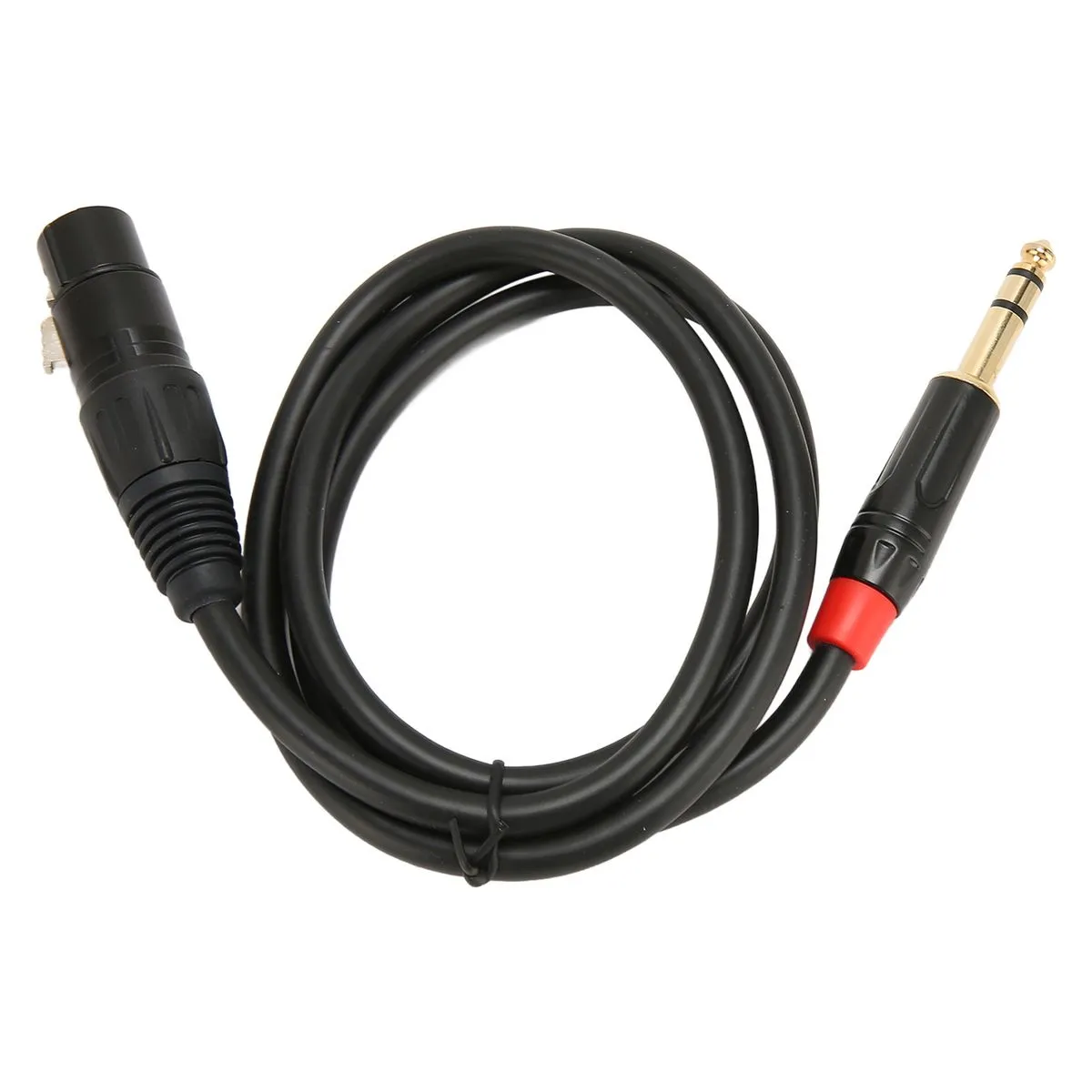 XLR to TRS Cable, 3 Pin Female to 6.35mm Stereo Audio Cable 1m