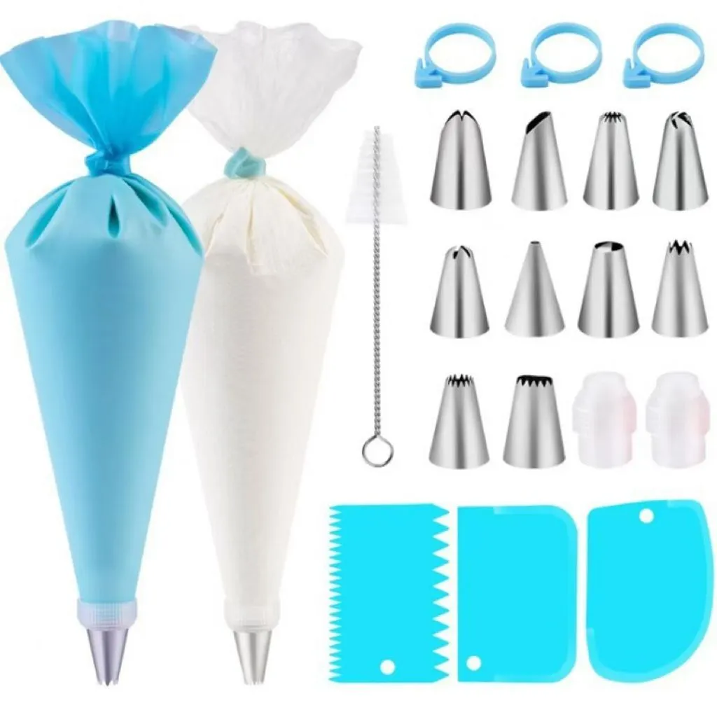 Piping Bag and Nozzle Set (40-Piece Set)