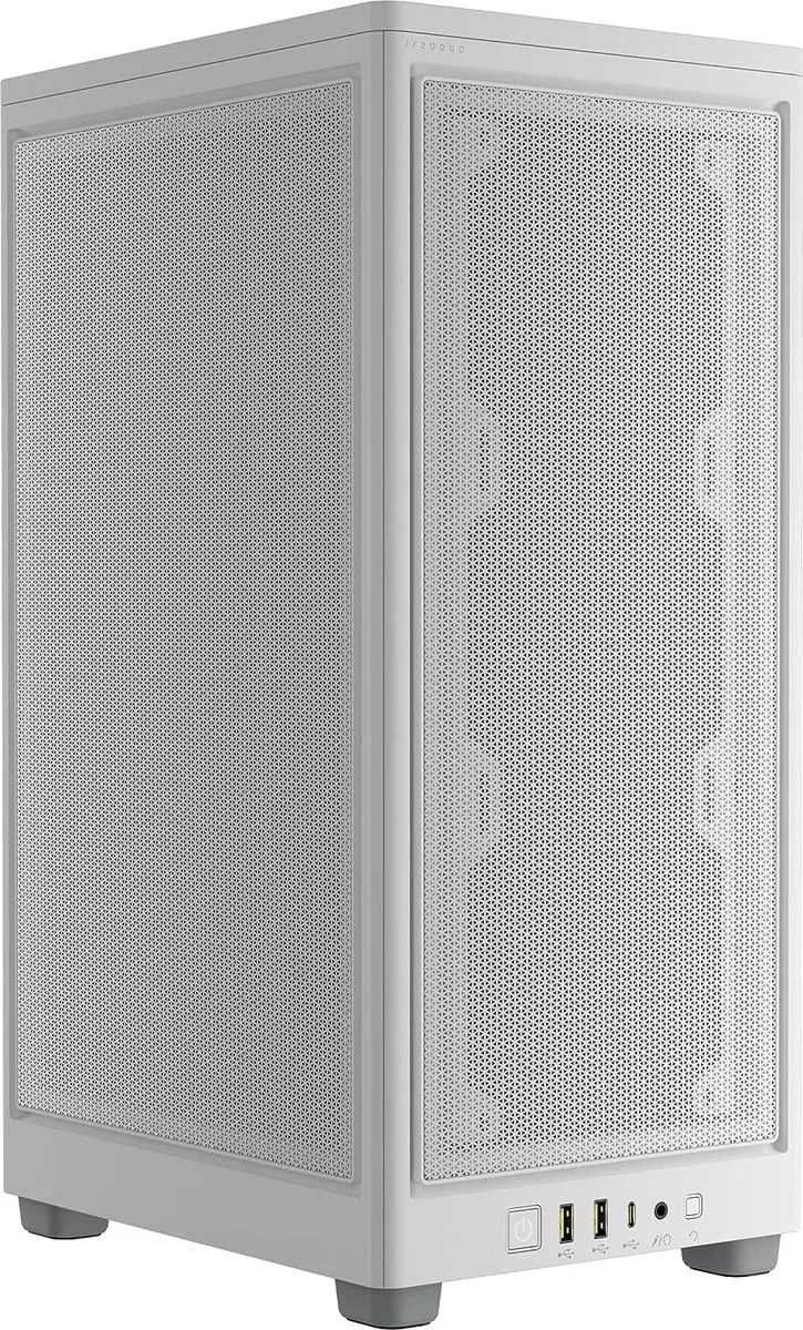 2000D AIRFLOW Mini-ITX PC Case - White