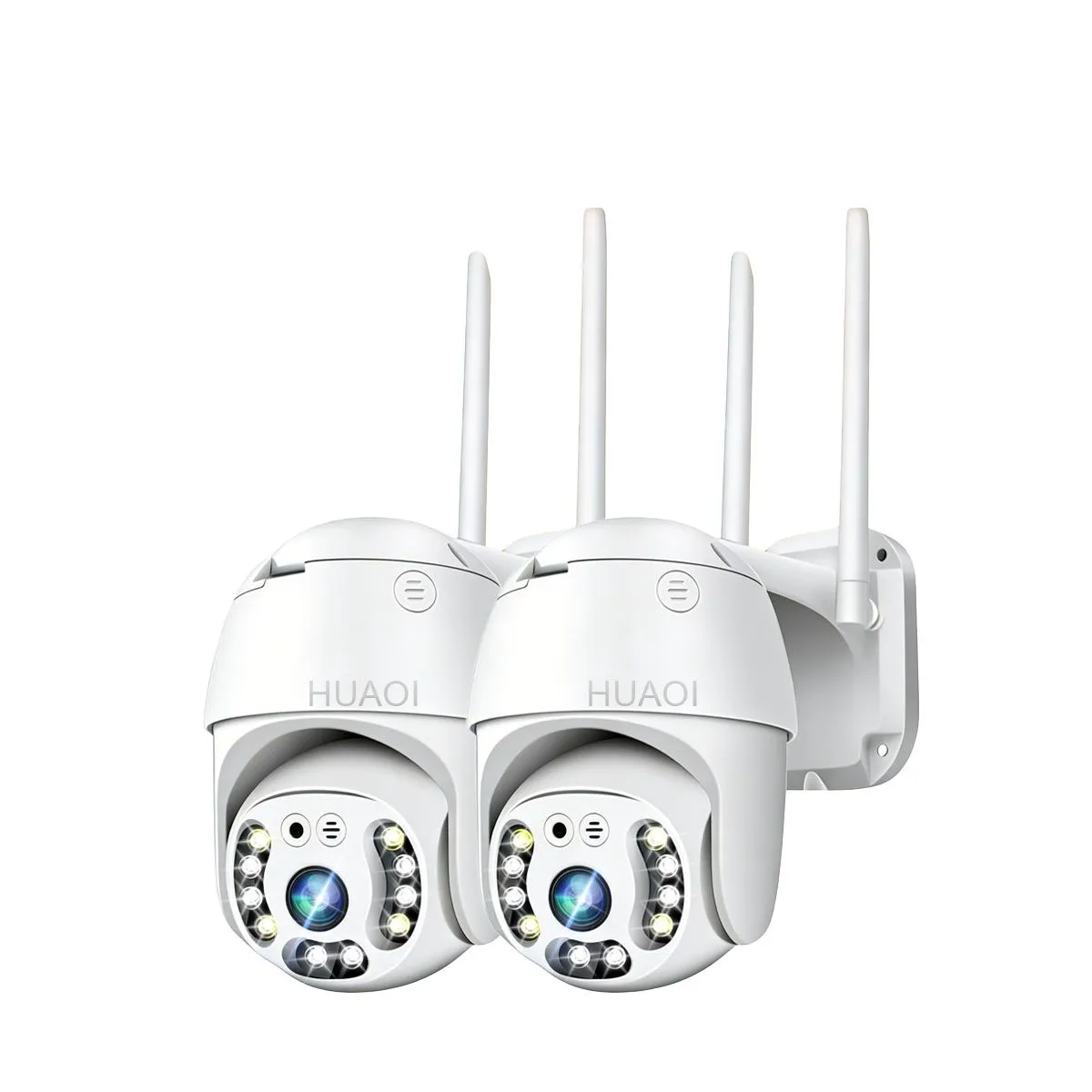 2Piece Indoor PTZ Camera, Bluetooth Pairing, Cloud & TF Card Storage HUAOI