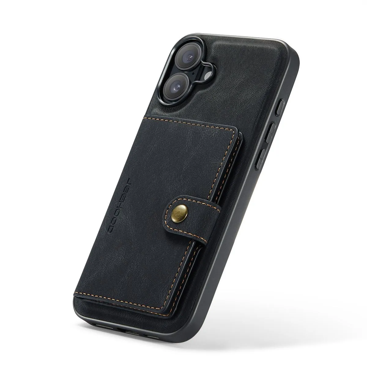 Magnetic Anti-fall Mobile Phone Case Compatible With iPhone 17 Pro Max - Black