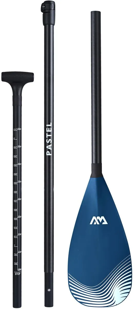 Aqua Marina Pastel SUP Fiber/Carbon Paddle - Navy