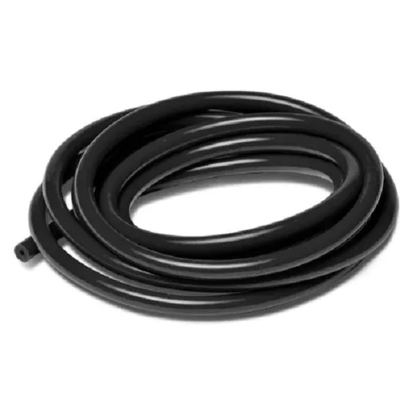 Silicone Vacuum 3mm Hose 3 Meter Roll High Temperature - Black