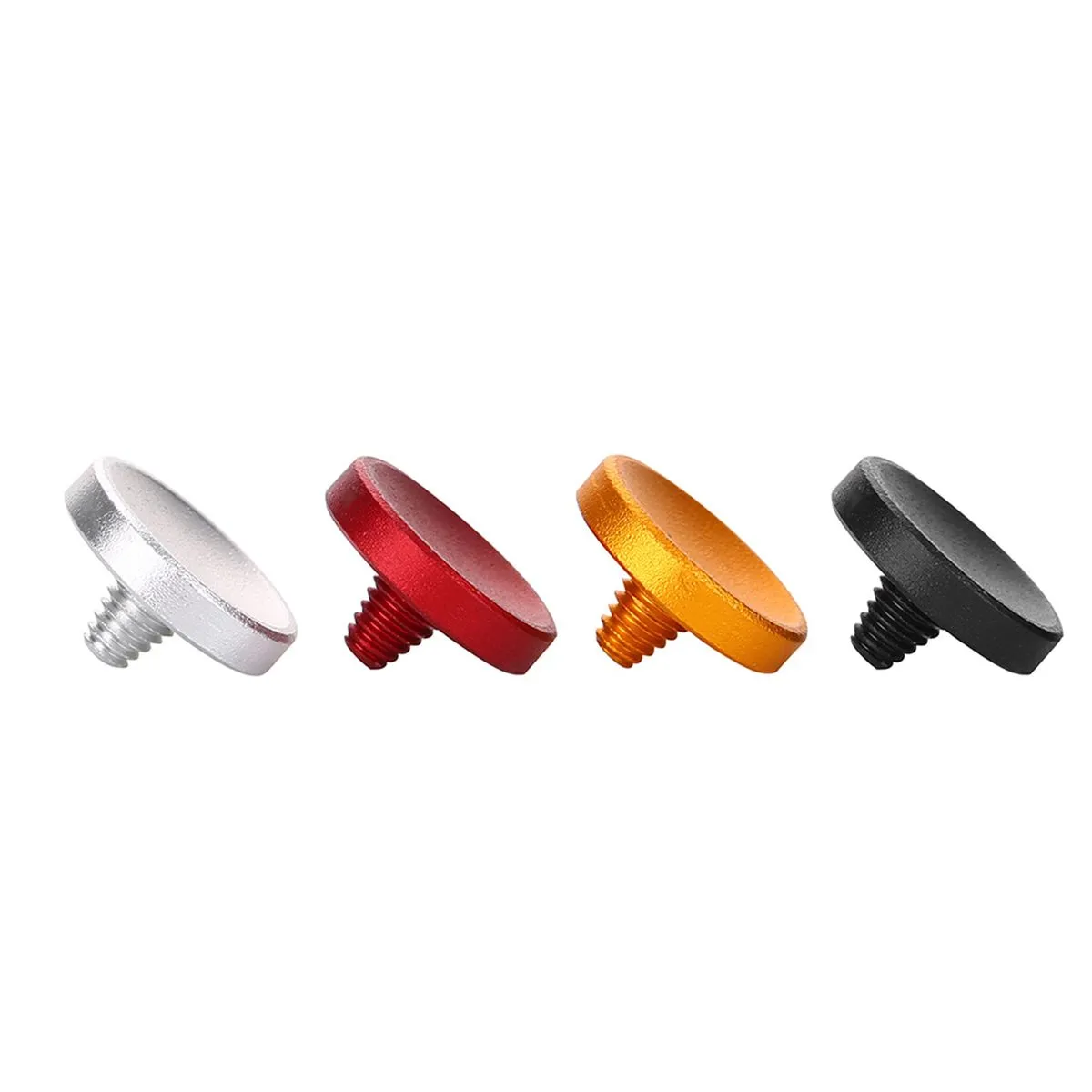 4-Piece Alloy Shutter Buttons - Premium Feel