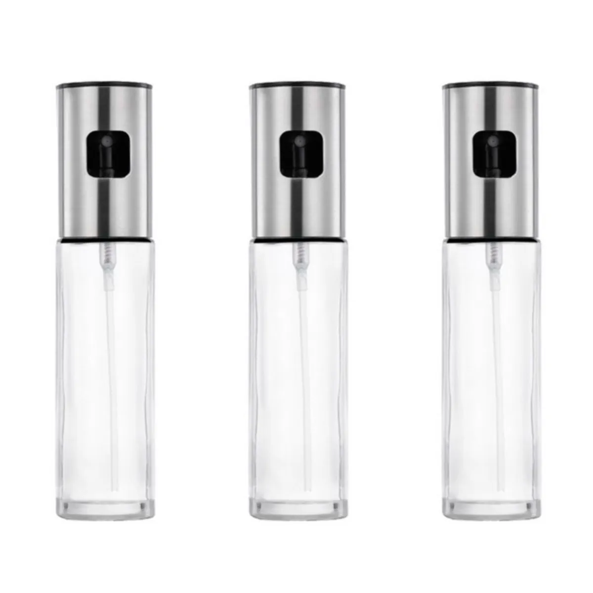 Oil & Vinegar Borosilicate Glass Spray Bottle - 3-Pack - 100ml