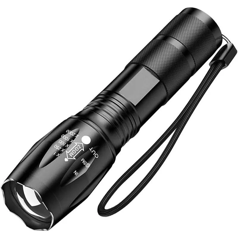 Extendable, Zoomable, High-Intensity Aluminium Alloy Torch