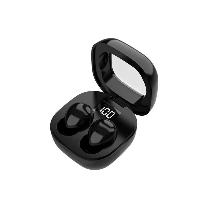 SK19 Mini Sleep Binocular Bluetooth Headphones - Black