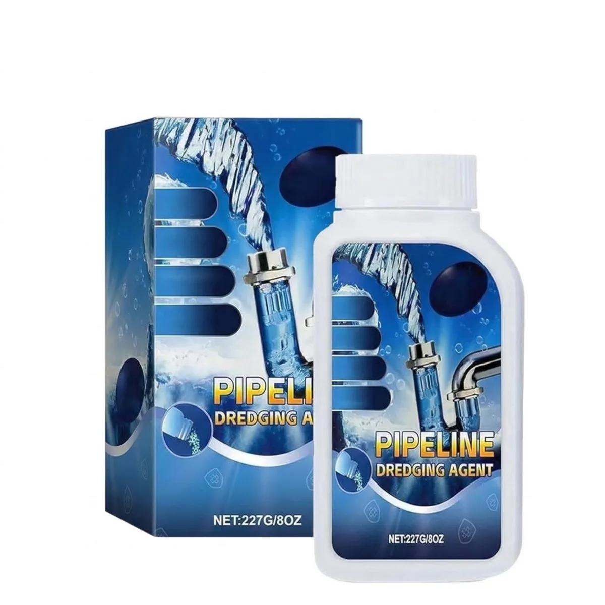 2026 High-Efficiency Pipeline Dredging Agent - 8oz Rapid Drain Clearer