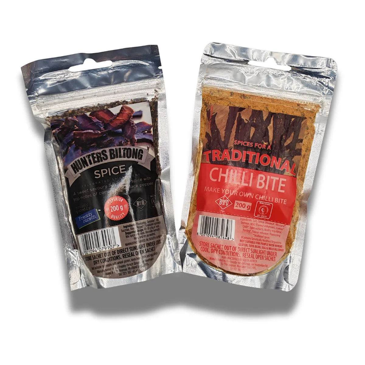 Freddy Hirsch Hunters Biltong & Chilli Bite Combo