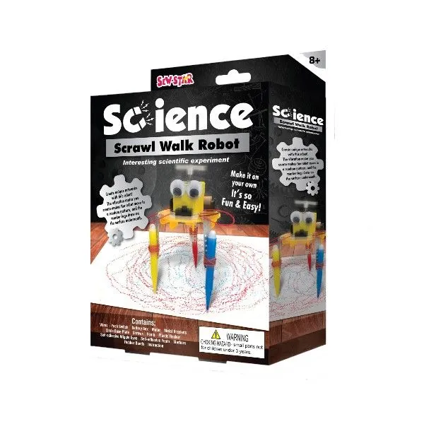 Sew-Star Scrawl Walk Robot DIY Kit