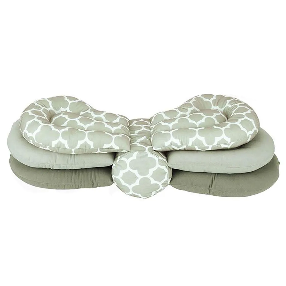 3-in-1 Adjustable Nursing Feeding Pillow - Green