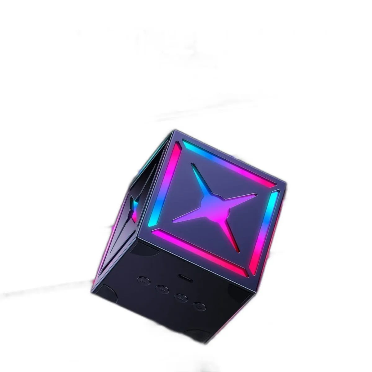 Rubik's Cube Bluetooth Speaker with RGB Lights #1
