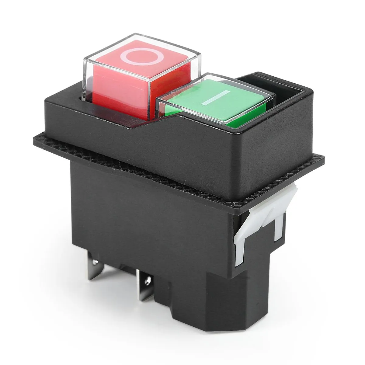KJD17 Waterproof Electromagnetic Switch 4 Pin AC250V 16A Push Button