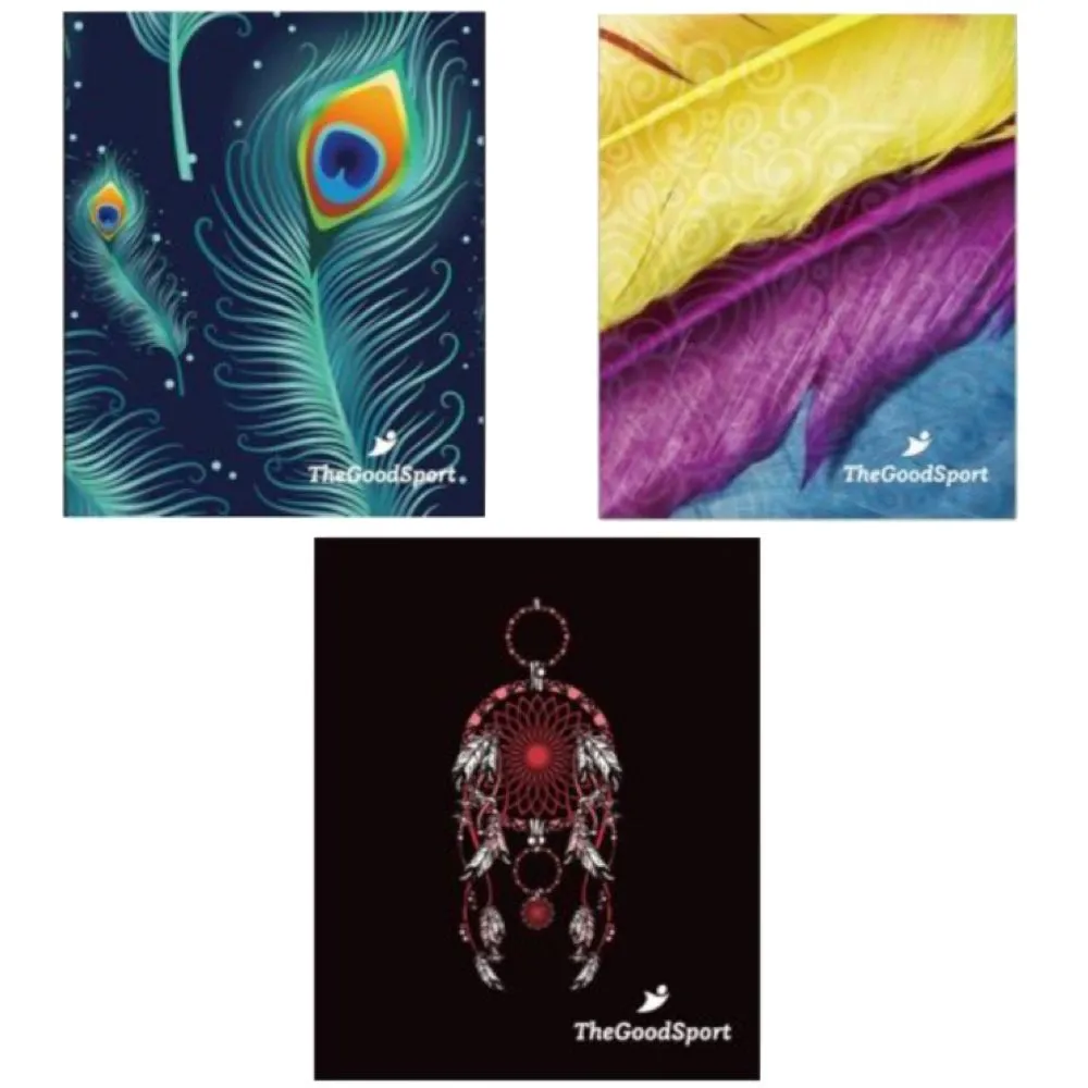 Stationery Durable Non-Slip Soft Mouse Pads Set of 3 - 27cm