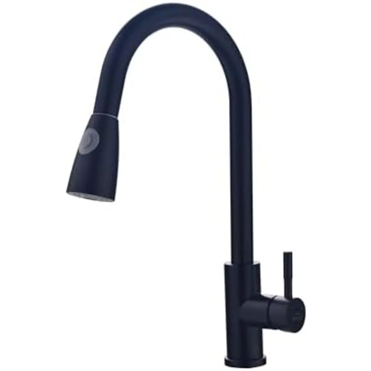 Matte Black Pull-Down Kitchen Mixer Stainless Steel Tap AY406-054
