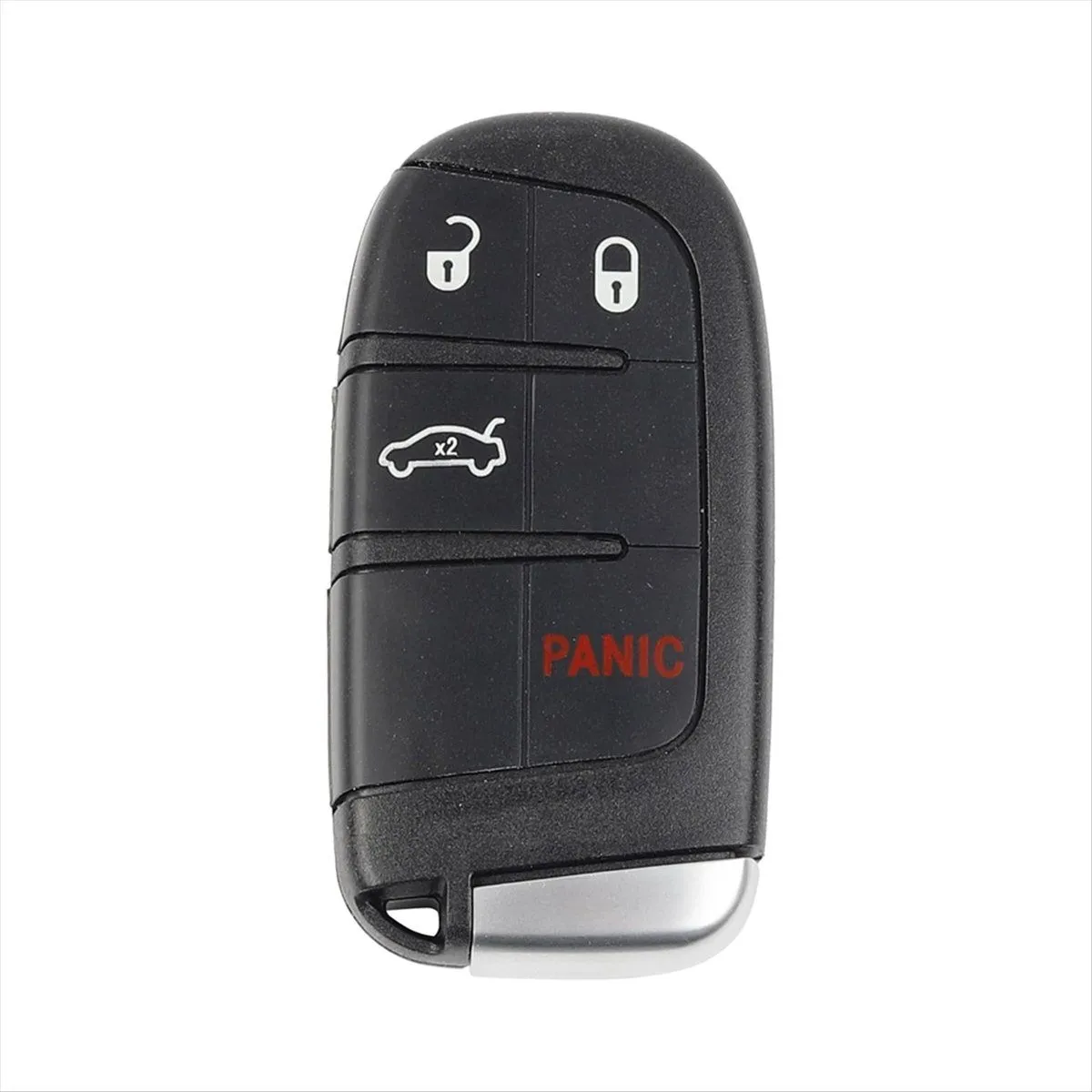Key Fob Replacement Keyless Entry 4 Buttons Compatible with Dodge