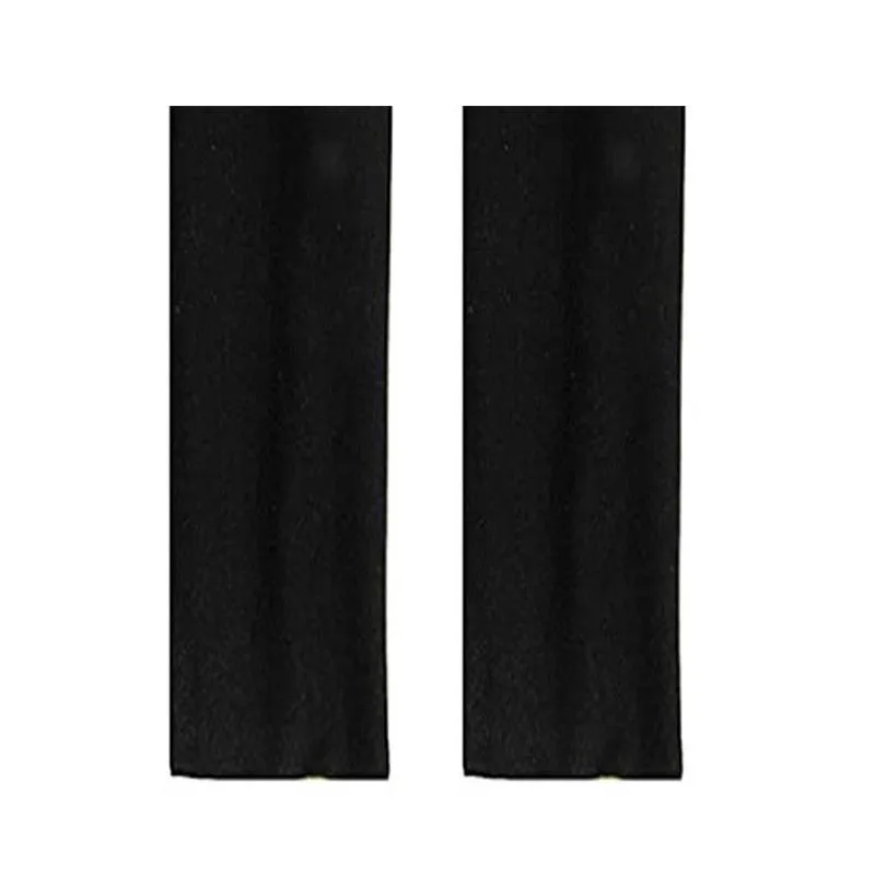 Set of 2 Non-slip sports Headbands for Hair, Fitness, Spa - Black