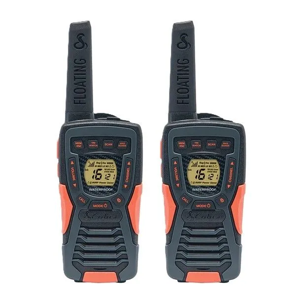 COBRA AM1055 FLOATING/WATERPROOF 2-WAY RADIO (Up to 12km Range)