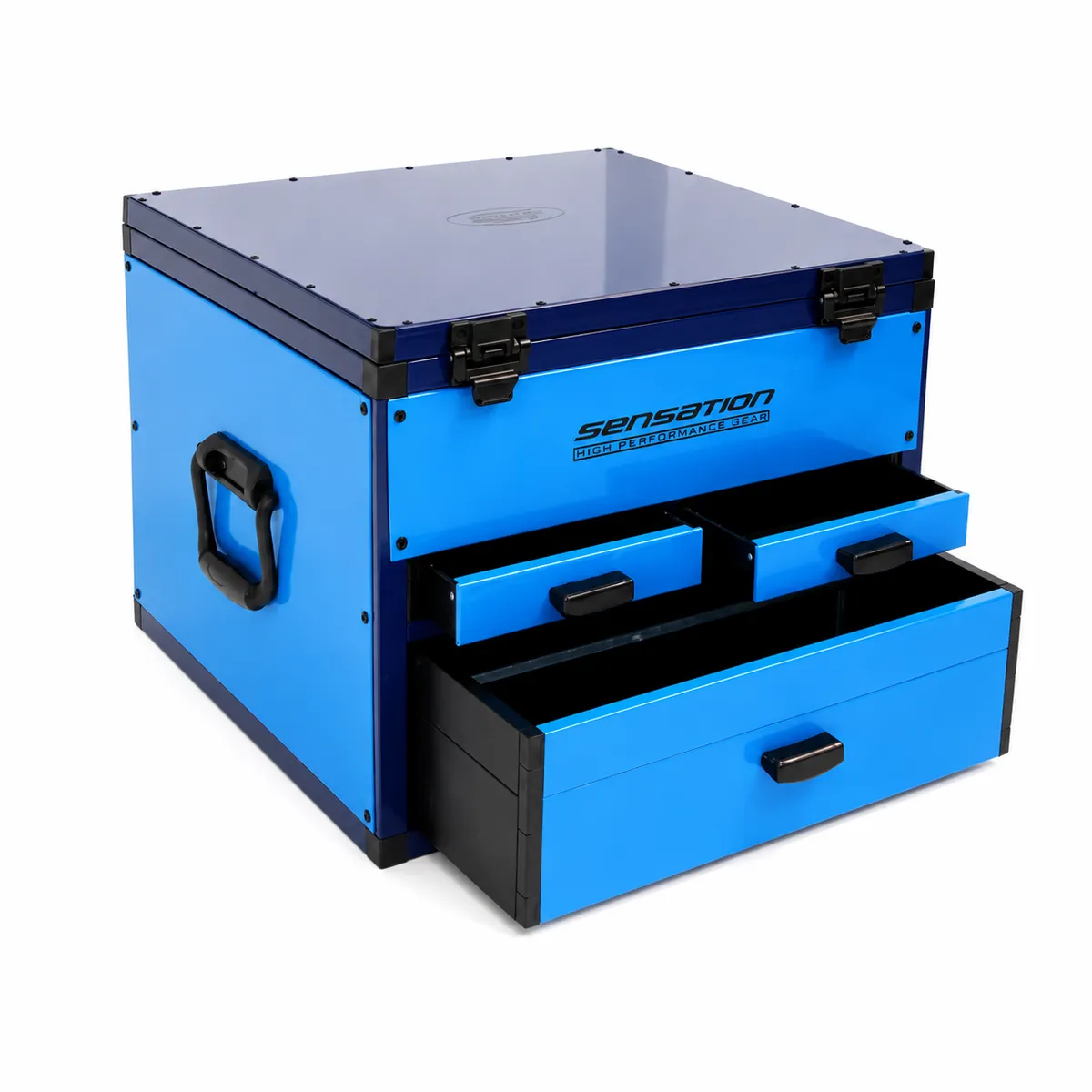 Sensation Aluminium Multi Box Large - Blue
