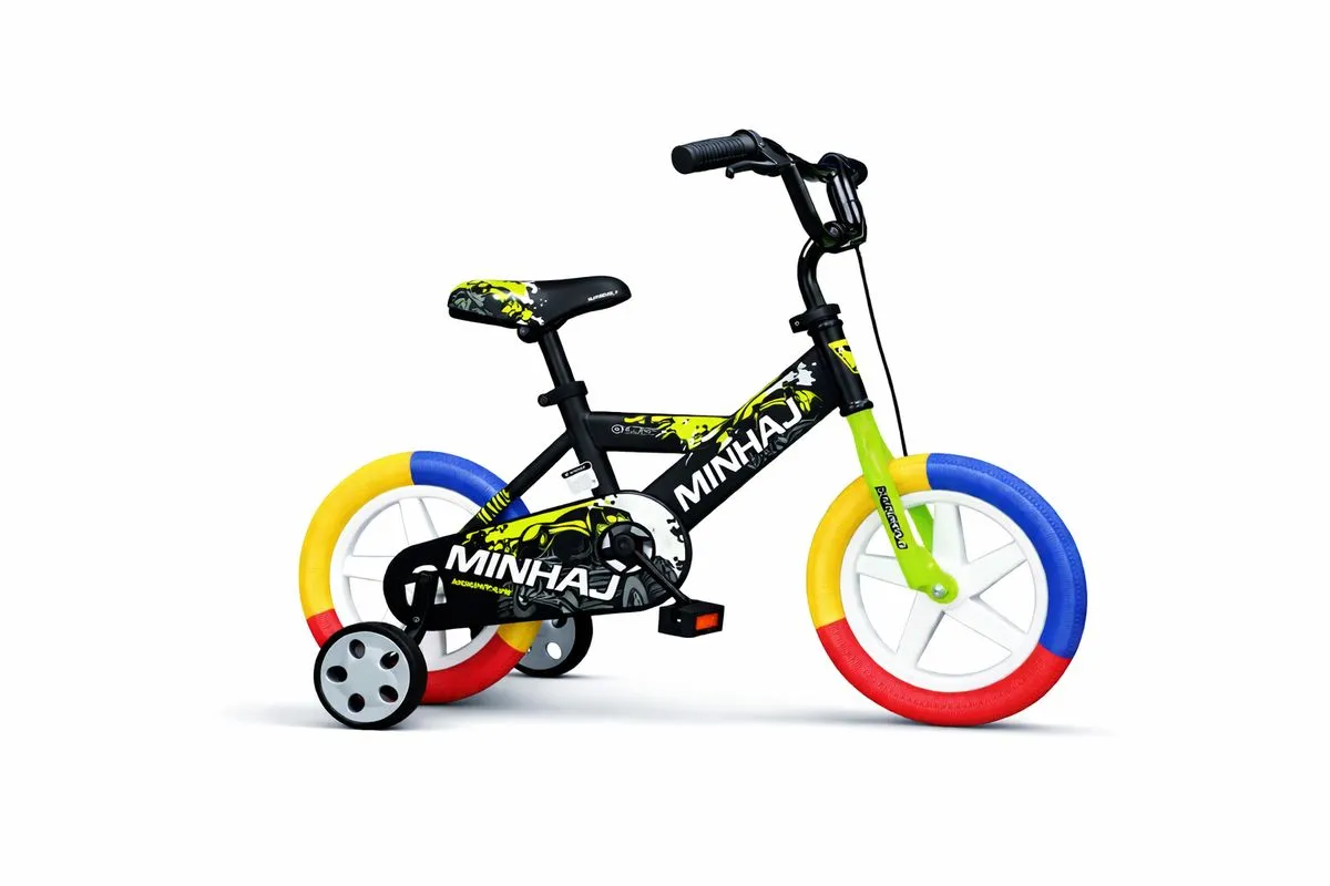 Minhaj Sport Kids DUA 12" Bicycle - Yellow