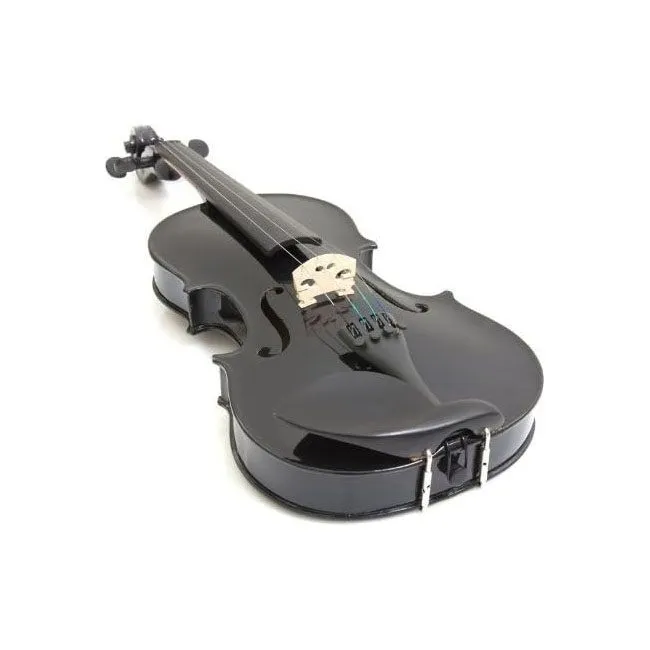 Courante 4/4 Full Violin Outfit - Black