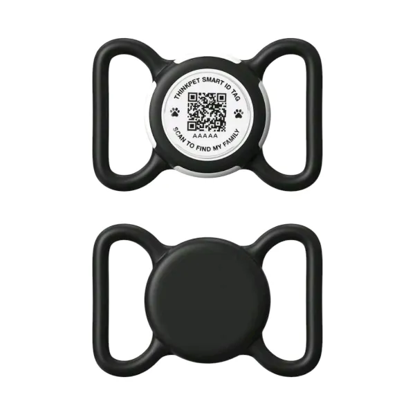 Smart ID Tag For Pets - Black