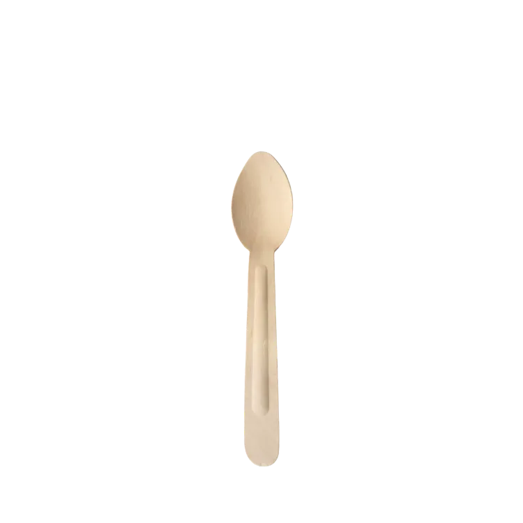 Large Wooden Teaspoon- 14cm - Pack of 100