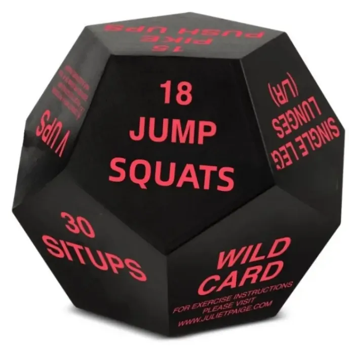 Yoga Die Stress-Relief Toy 12-Sided Yoga Fitness Accessory